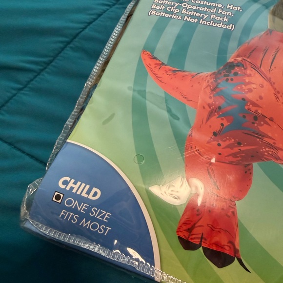 Kids inflatable Dino ride along Costume OS - Picture 3 of 5